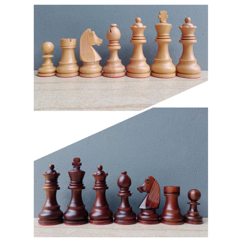 Bidak Catur kayu Premium type DGT