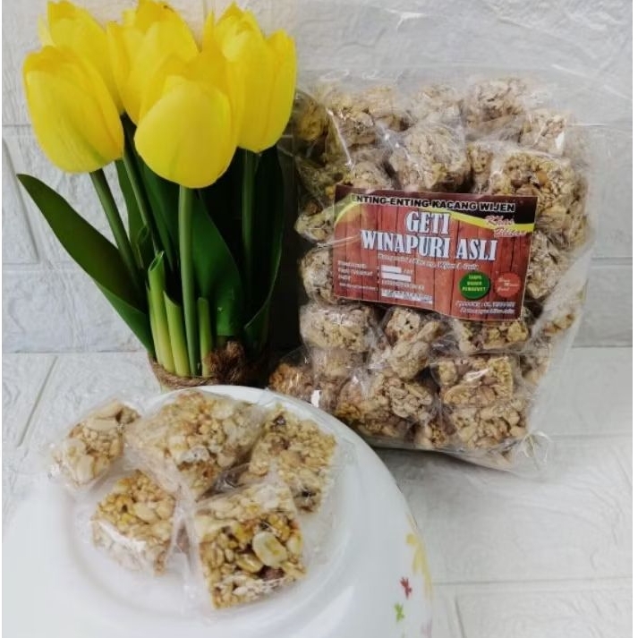 

GETI Enting enting kacang wijen khas Blitar "500gr" free bubble wrab