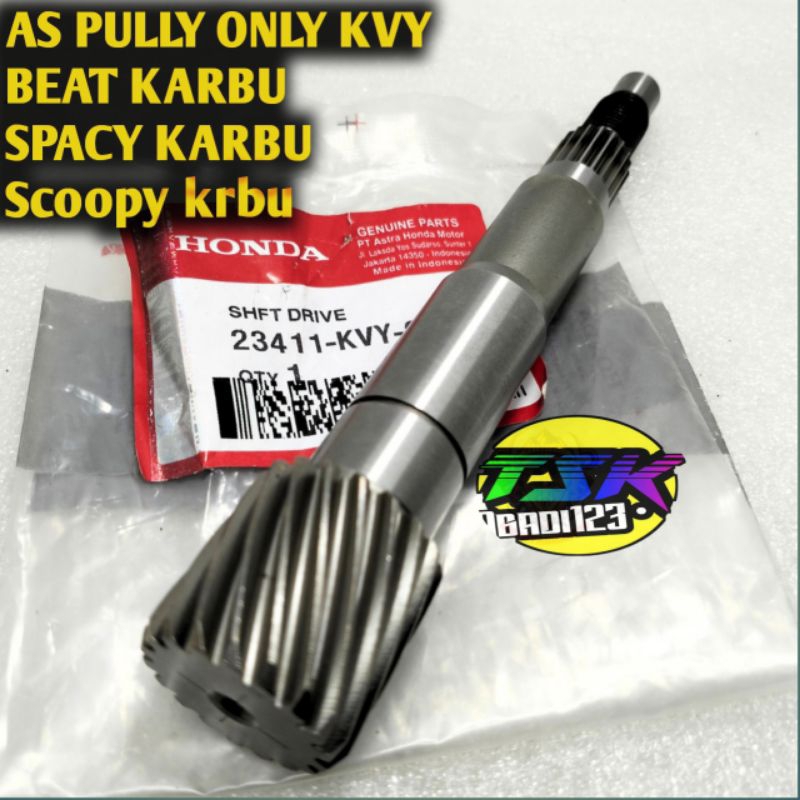AS PULLY BEAT KARBU SPACY KARBU SCOOPY KARBU ORIGINAL KODE PART KVY