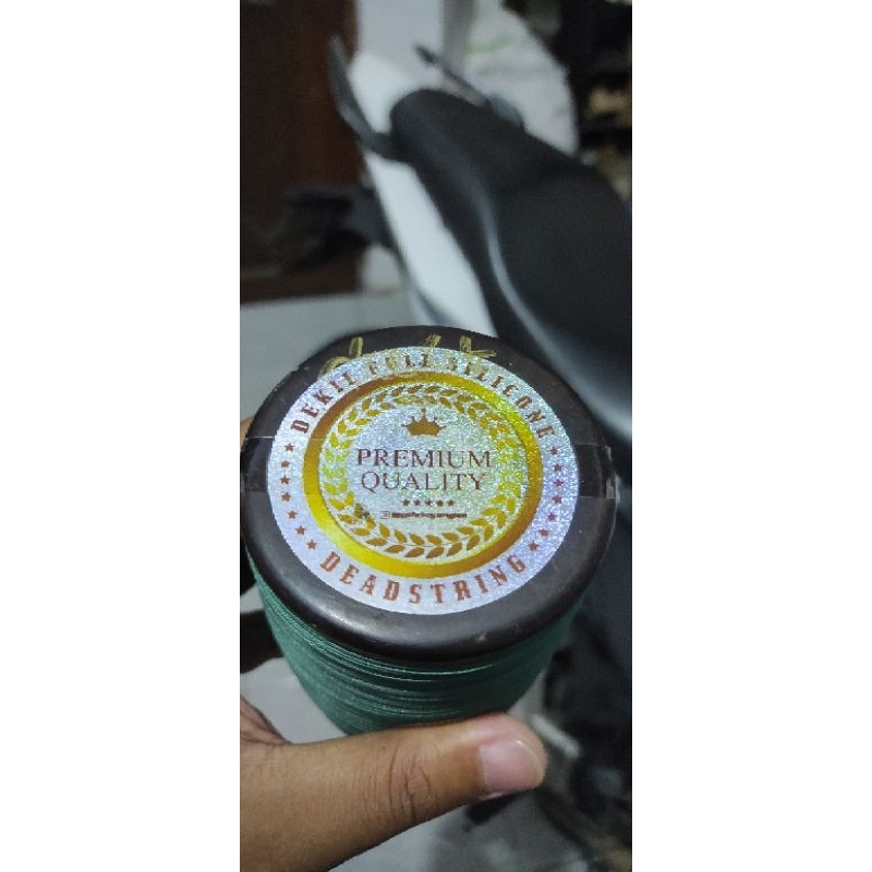 Gelasan DEKIL PREMIUM QUALITY bahan matot abu original 0.22 bonus kenur 0.60 benang layang-layang