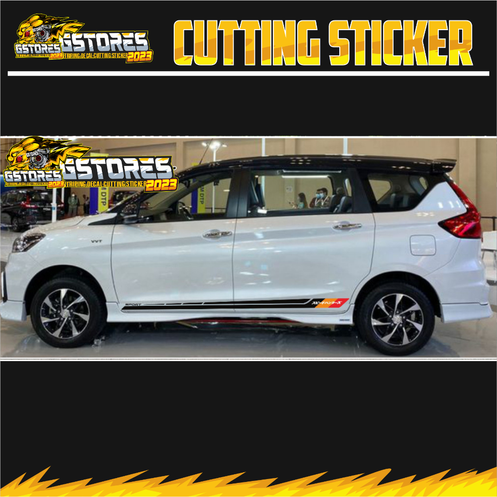 Sticker SUZUKI ERTIGA 2020-2023 Stiker list body ertiga