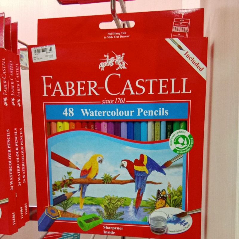 

Pensil Warna 48 Colour Watercolour FABER CASTELL