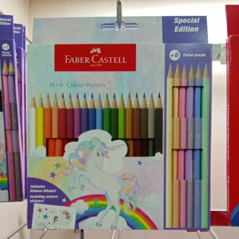 

Pensil Warna 24 Colour SPECIAL EDITION Unicorn FABER CASTELL
