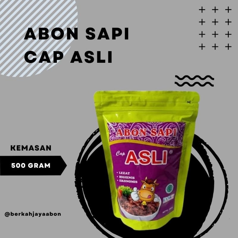 

ABON SAPI CAP ASLI BOYOLALI KEMASAN 500 GRAM