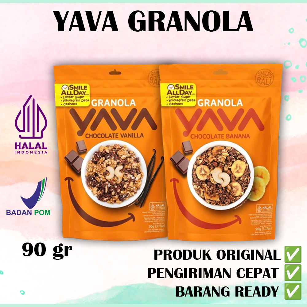 

YAVA Granola Chocolate Vanilla Banana 90gr