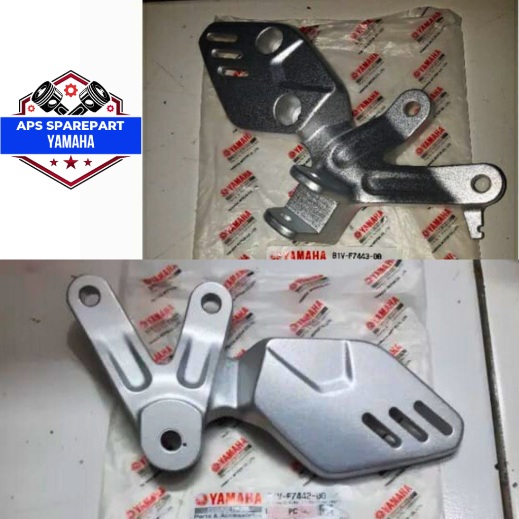 ORIGINAL Footrest-Dudukan Footstep Bagian Depan Kiri/kanan  XSR 155 Asli B1V-F7442-00 / B1V-F7443-00