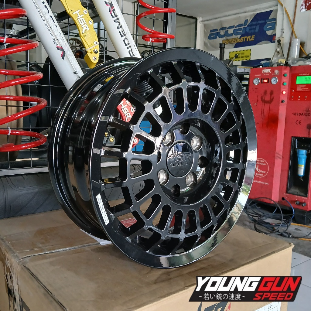 Velg Avanza Xenia Brio Satya Vios Calya Sigra R15 Pelek HSR Futbuls Ring 15
