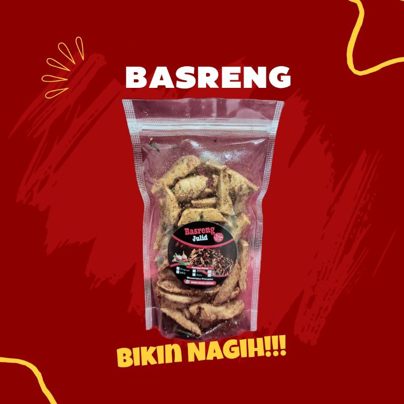 

Cemilan Basreng Varian Pedas 100gr Murah