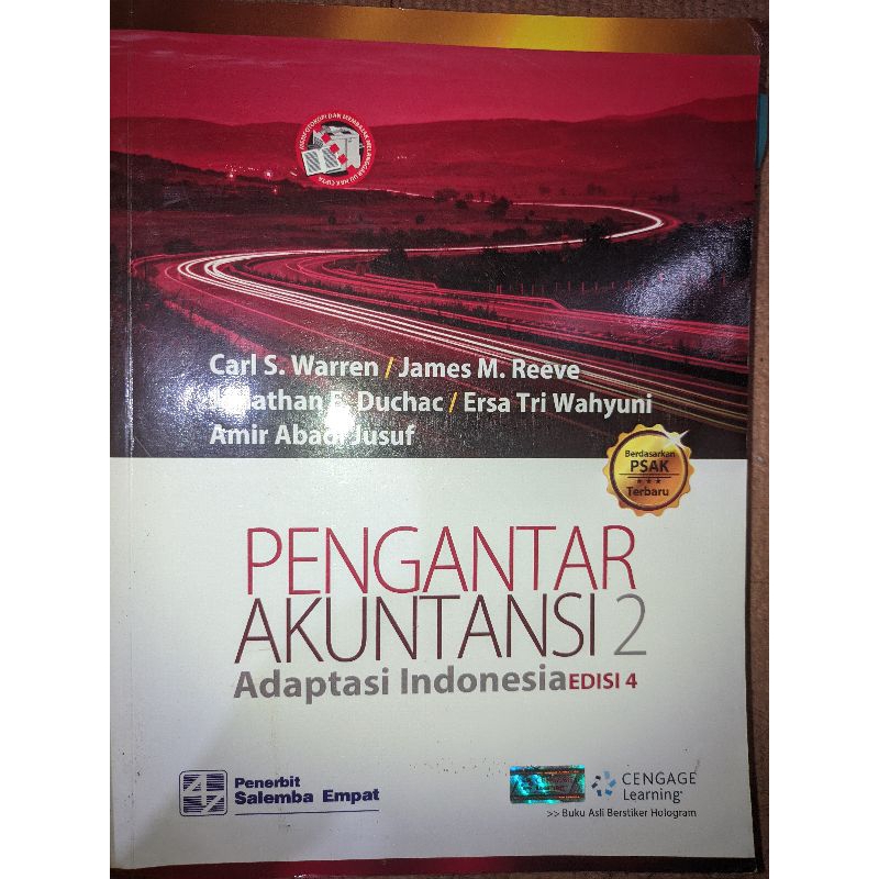 (PRELOVED) (ORI) Pengantar Akuntansi 2 — Carl S. Warren, dkk