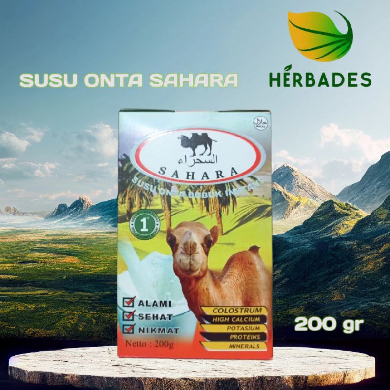 

Susu Onta Sahara 200 Gram | Susu Unta Bubuk Original