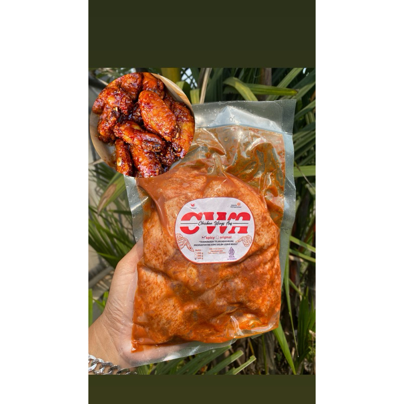 

spicy wings CWA 500grm