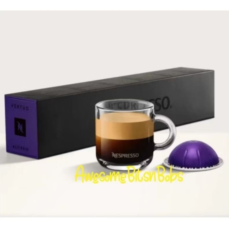 

Nespresso Vertuo Espresso Altissio 10 Capsules