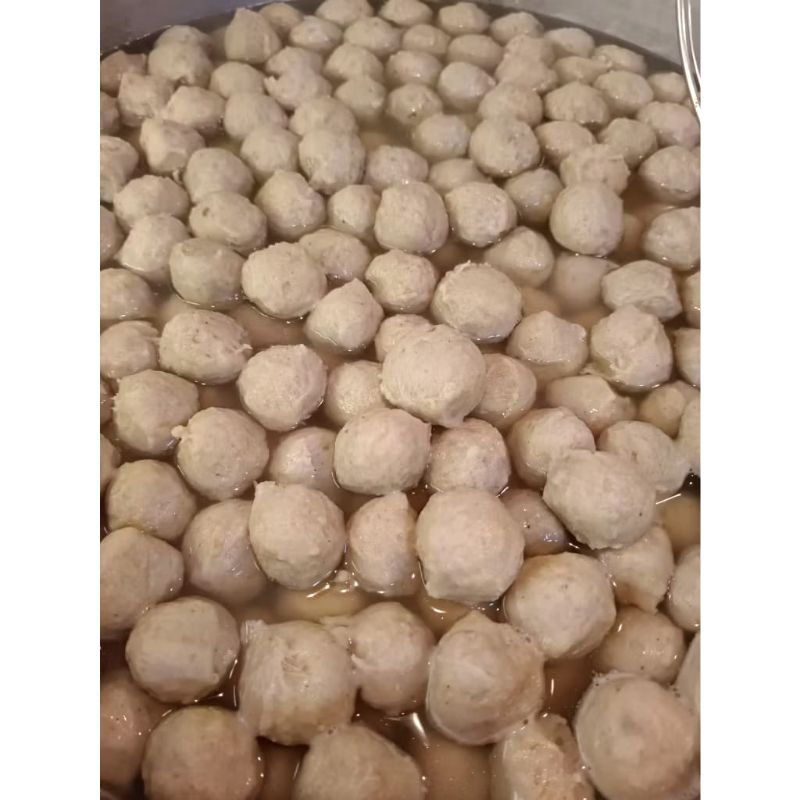 

Bakso isi daging cincang tanpa pengawet tanpa pewarna isi 14 super premium