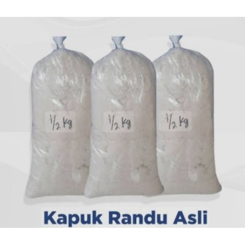 kapuk randu asli tanpa biji dan tanpa bonggol