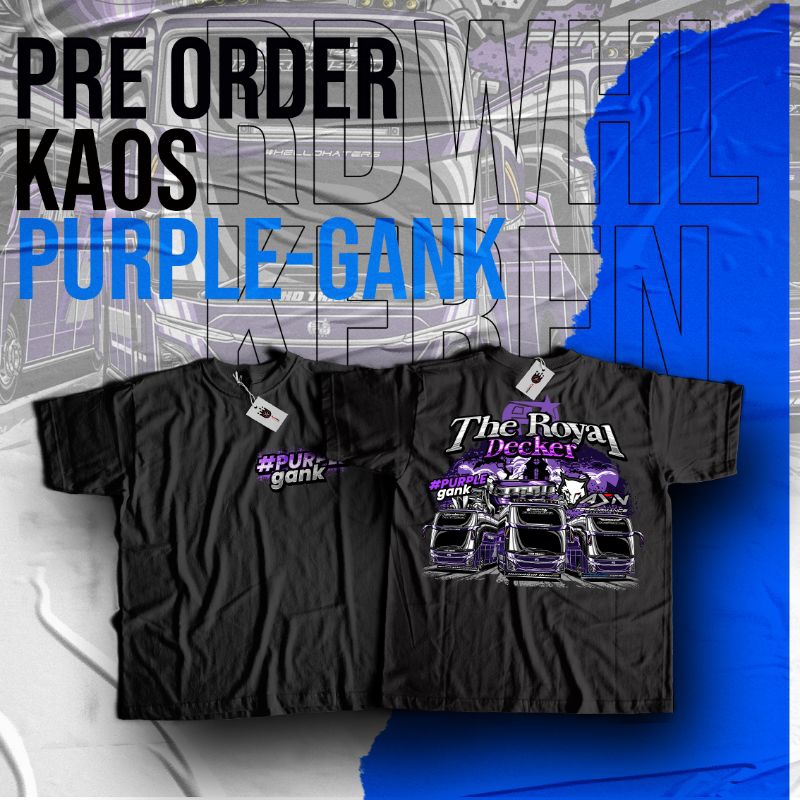 Kaos Bis Bismania PHD Trans Jetbus 5 Purple Gank