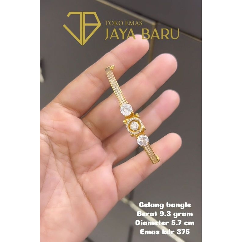 gelang bangle dancing stone