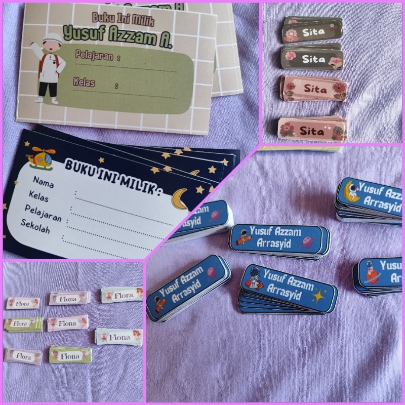 

Stiker nama anti air (minimal beli 3) wajib baca deskripsi