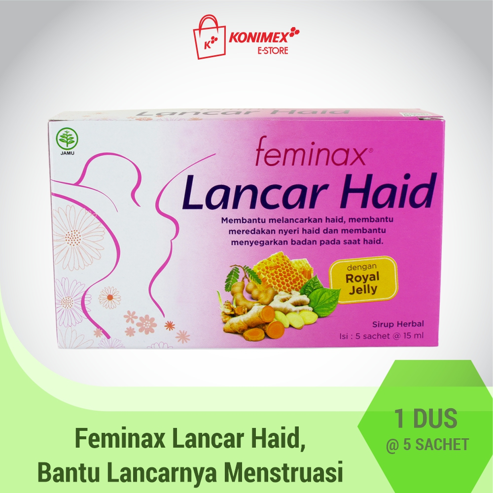 Feminax Lancar Haid 5 Sachet