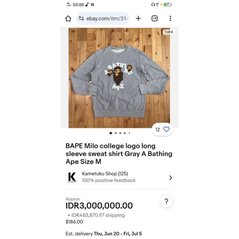 CN BAPE Vintage