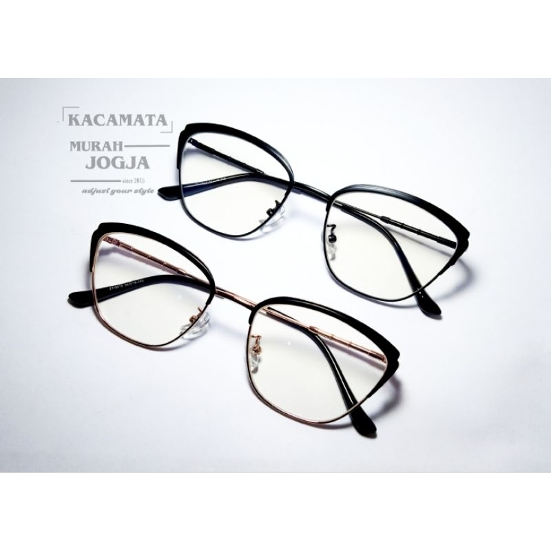 kacamata titanium semi cat eye,kacamata cateye titanium