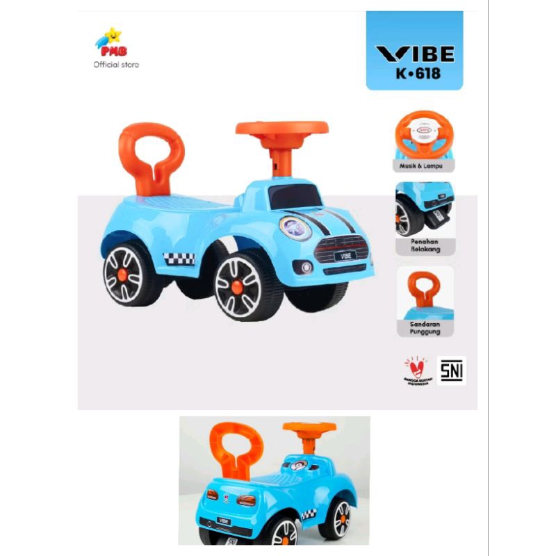 MOBILAN ANAK MOBIL TOLOCAR K618 VIBE MURAH