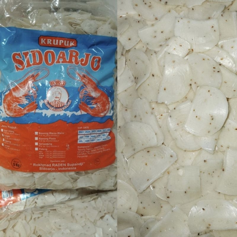 

Kerupuk KUPANG PUTIH TOTOL KHAS SIDOARJO [1kg, 500g, 250g]