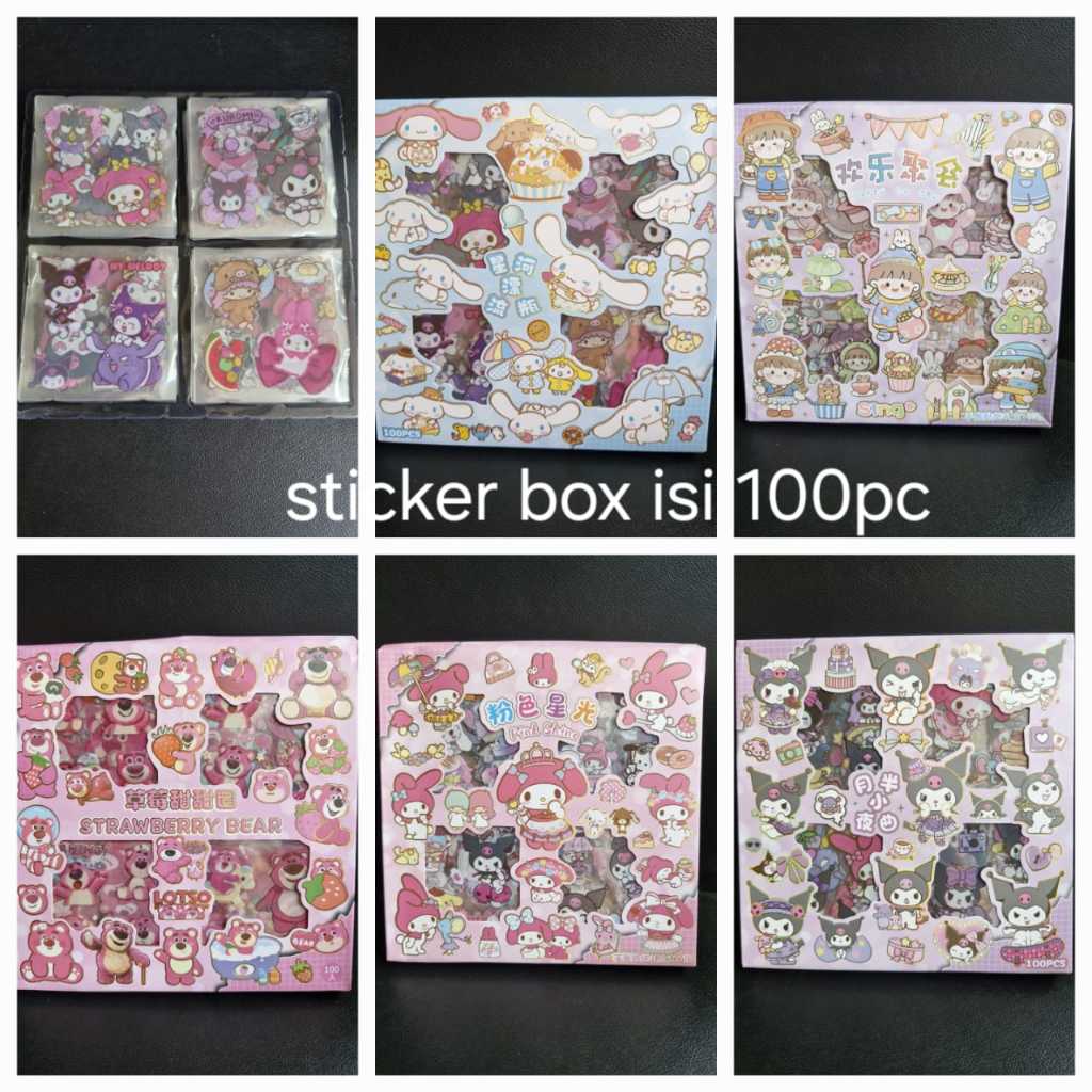 

Sticker Waterproof Sticker Dapat Box Isi 100 Lembar - Stiker DIY