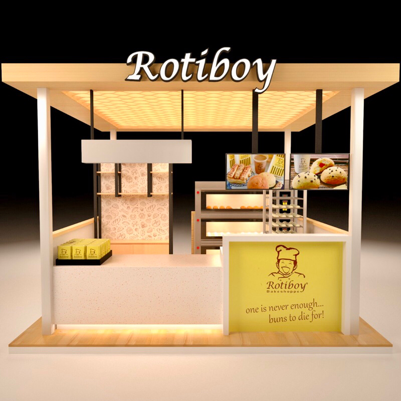 design booth pameran, stand jualan, modeling produk