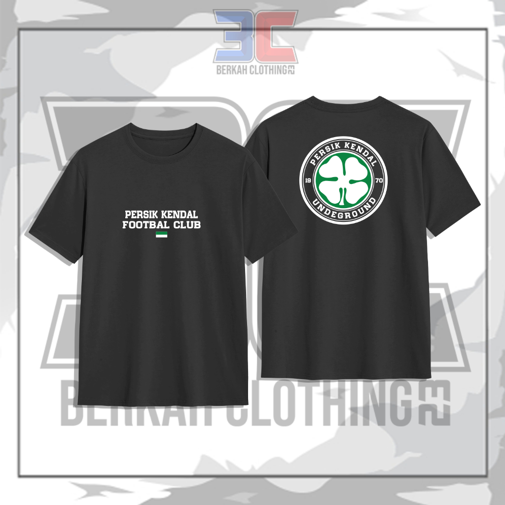 Kaos Baju Suporter PERSIK KENDAL 1970 "FOOTBALL CLUB" Undeground