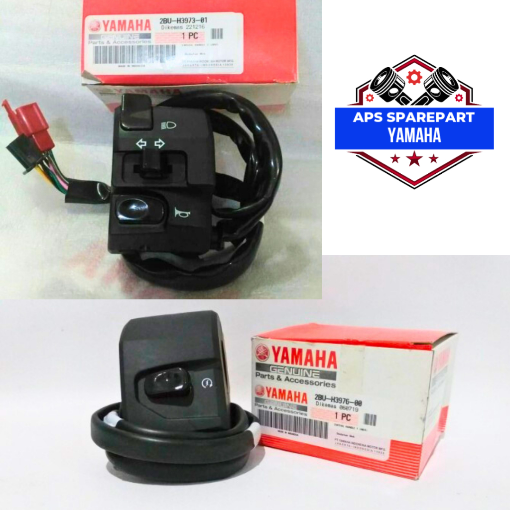 Original saklar sakelar switch handle holder xride115 x ride 115 x-ride 115 kanan / kiri 2BU