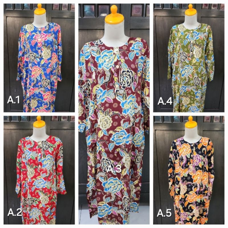 Longdress jumbo kencana ungu abaya Lengan Panjang