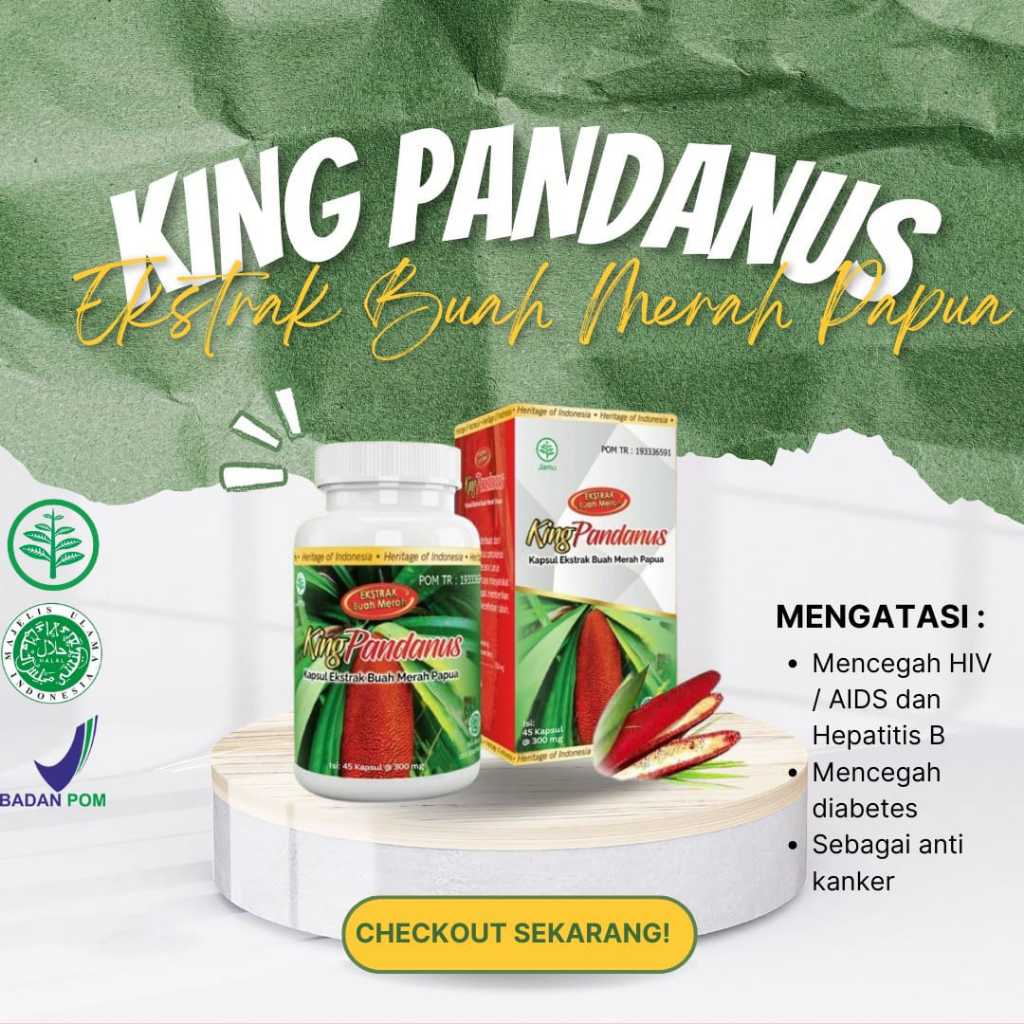 

KING PANDANUS / BUAH MERAH PAPUA / PENGOBATAN DAN PENCEGAHAN KANKER ASLI | ORIGINAL