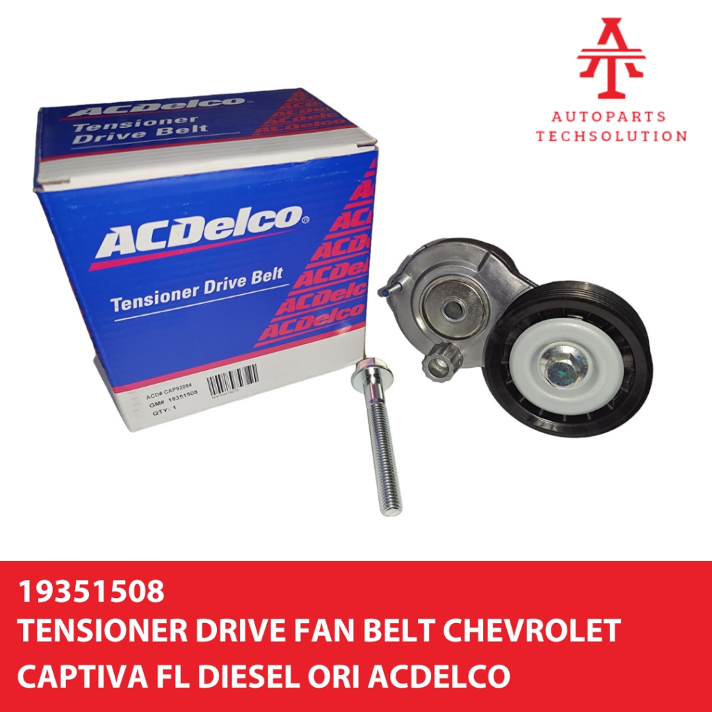 Tensioner Drive Fan Belt Chevrolet Captiva FL Diesel Original ACDelco
