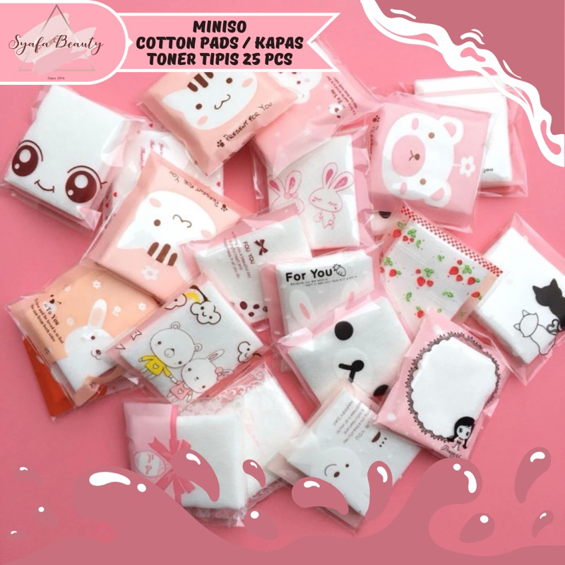 [MINISO] - Cotton Pads / Kapas Toner / Kapas Tipis