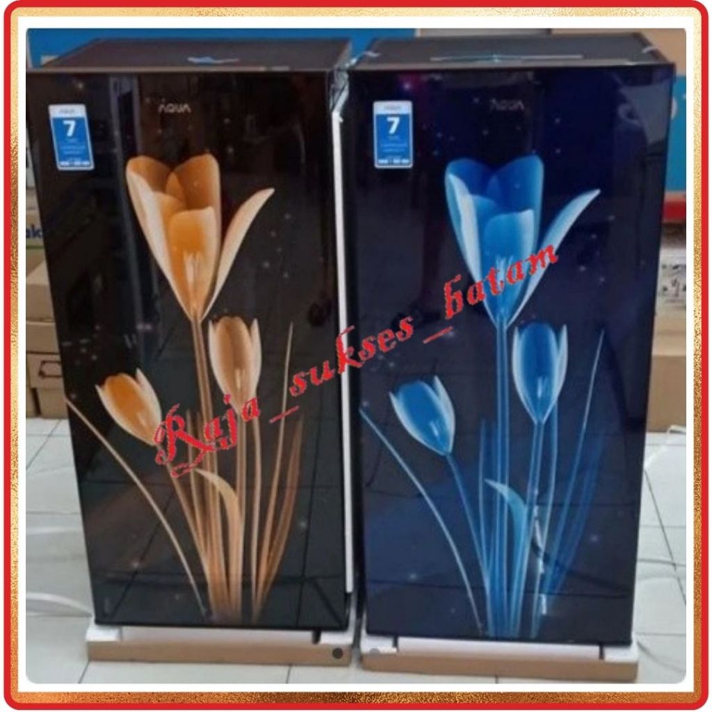 Kulkas AQUA 1 Pintu 160L AQR-D191 / AQRD 191 / AQRD191 (DS/LS/LB/LK) - batam