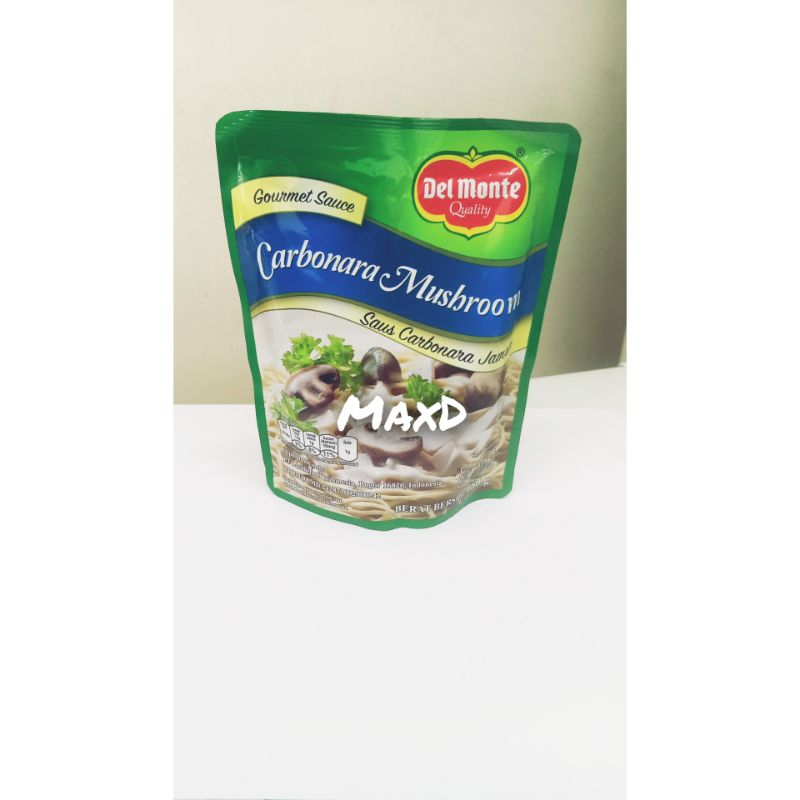 

Del Monte Saus Carbonara Jamur 180 gr 1Pcs