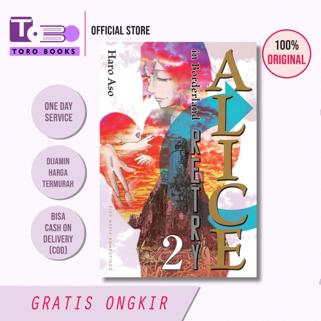 Komik Seri : Alice in Borderland Retry - Aso Haro