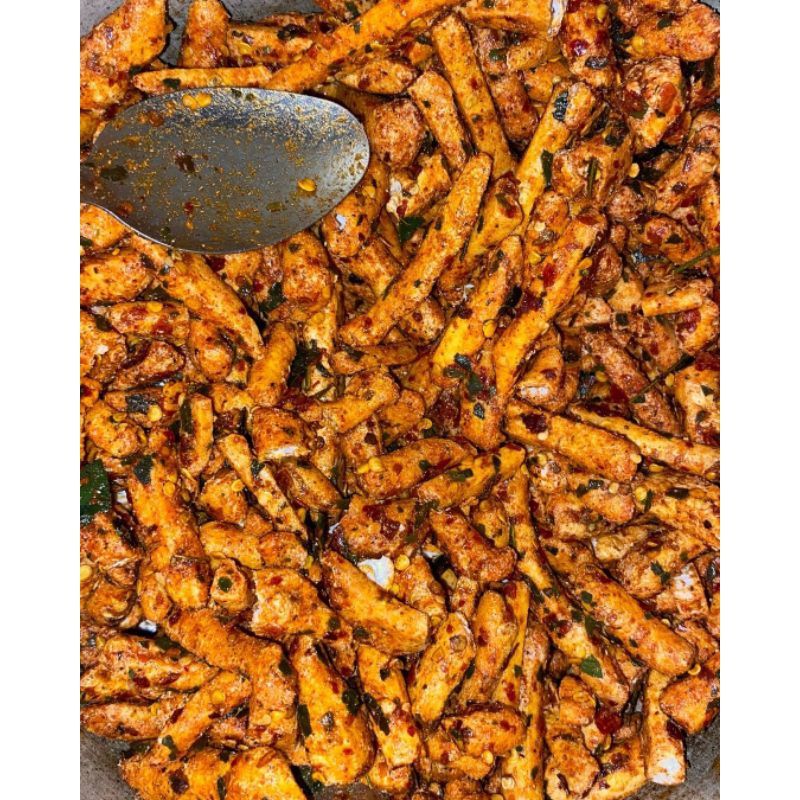 

Basreng daun jeruk pedas termurah terenak tersegalanya