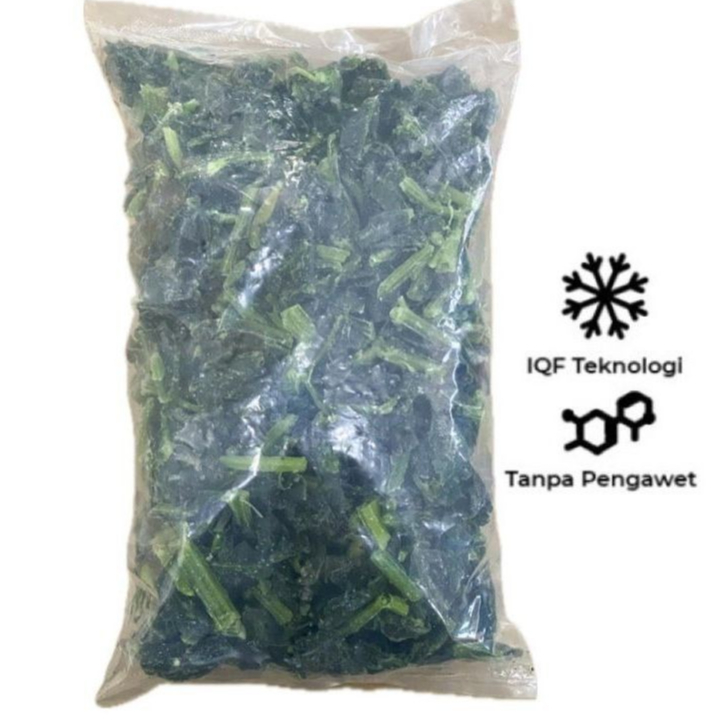 

Frozen spinach /bayam beku IMPORT 1 Kg