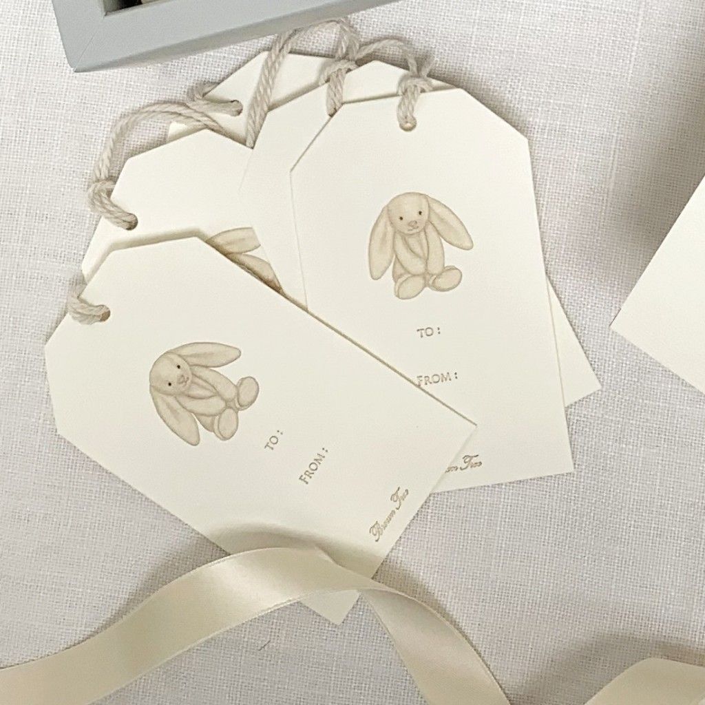 

Brown Tree Gift Tag Jelly Cat