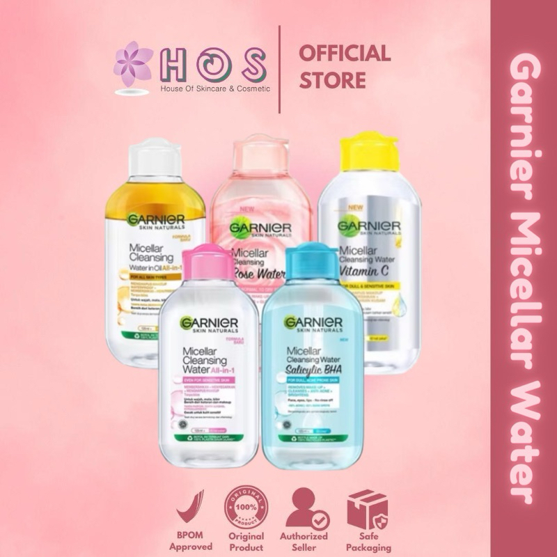 Garnier Micellar Water 125ML | Garnier Micellar Water 400ML