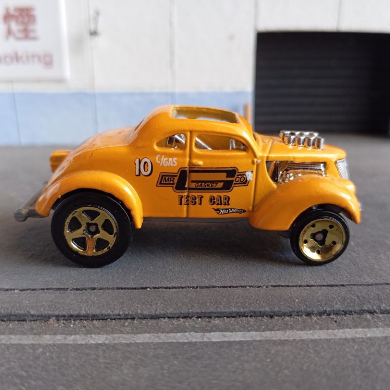 hot wheels hotwheels loose pass n gasser kuning yellow blue card lama