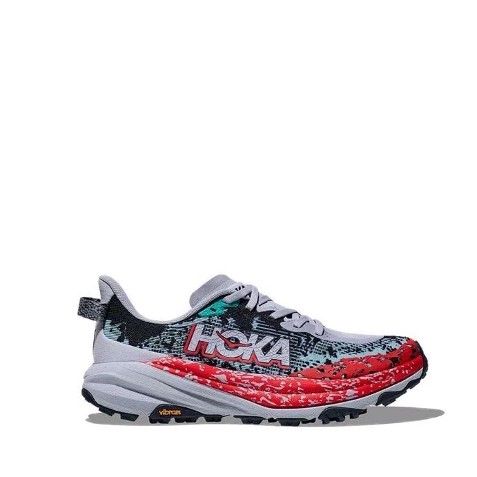Hoka Speedgoat 6 Women's Trail Running Shoes - Gull / Stormy Skies