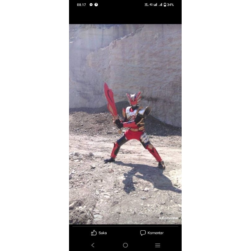 bima x satria kostum