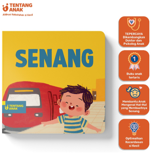 

Tentang Anak - Boardbook Senang l Buku Cerita Anak Bergambar [NEW]