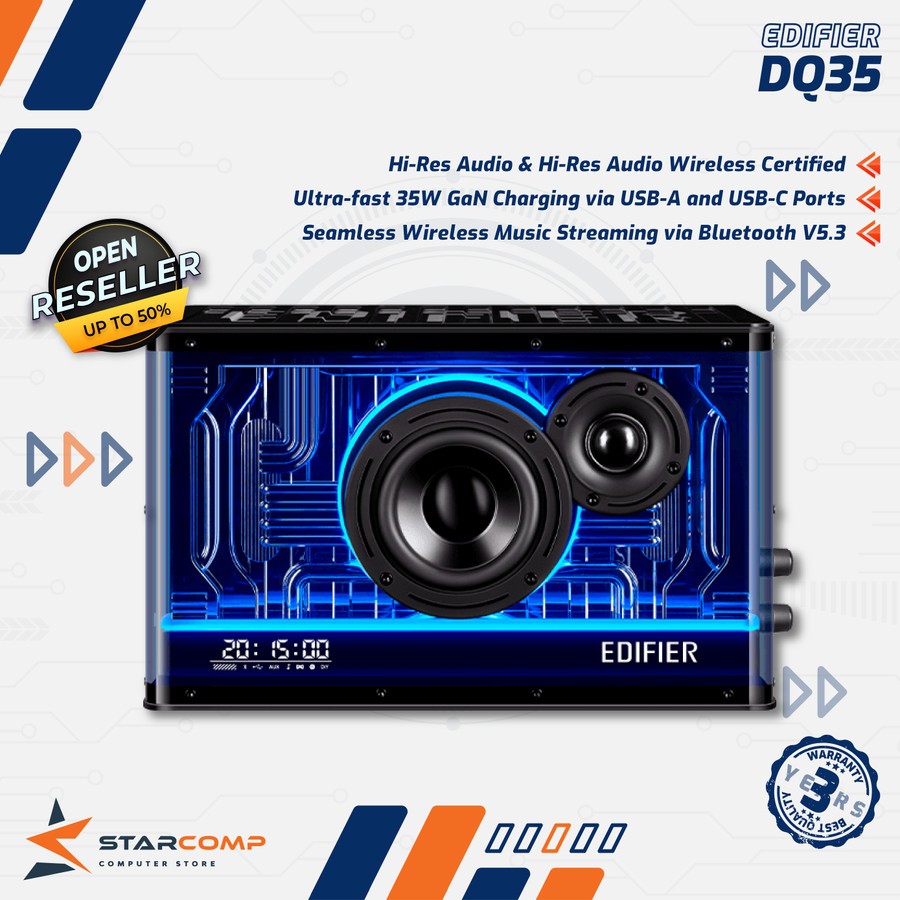 EDIFIER QD35 Tabletop Bluetooth Speaker