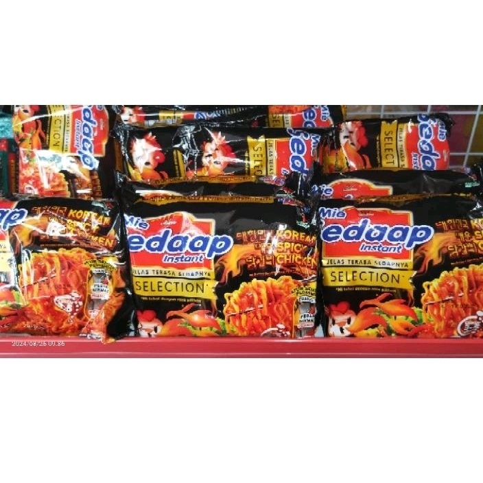 

Mie Sedap Goreng Selection Korean Ayam Pedas 10Pcs