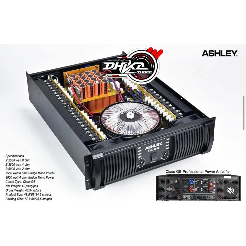 POWER ASHLEY CLASS GB ASHLEY XPA 3500 GB / POWER ASHLEY XPA 3300 GB ASHLEY XPA3500 GB