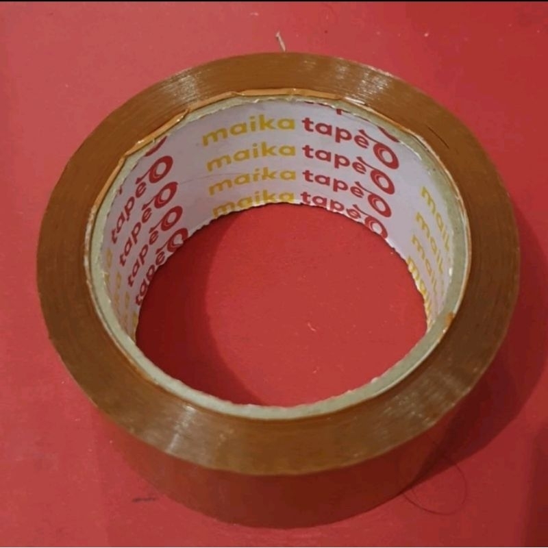 

isolasi lakban coklat maika tape 45mm×80yard
