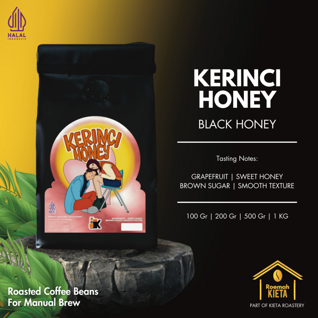 

Roemah Kieta - Biji Kopi Arabika Kerinci Honey | Bubuk Roasted Coffee Beans